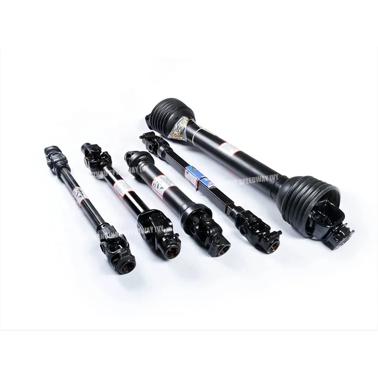 Triangular Square Lemon Tube Wide Angle Front Rear Cardan Yoke Joint Adapter Spline Tractor Part Pto Drive Shaft with Splines