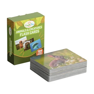 Customized Learning Mathematics Flash Card Printing Educational Kids Flash Cards for Kids Educational