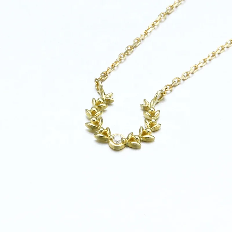 Gold Necklace,9k Gold Jewelry 