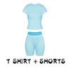 Tshirt set-Light Blue