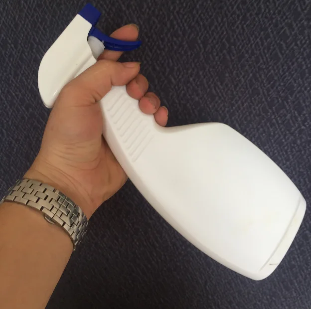 500ml HDPE Plastic Empty All Purpose Home Cleaner Chemical Resistant Harsh Solvents Spray Bottle for Cleaning Solution Water