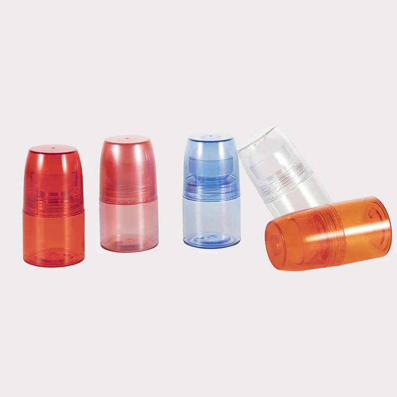 50ml roll on bottle deodorant roller bottle PET bottle with roll ball