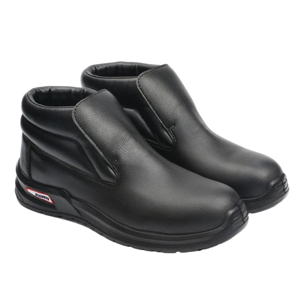 Black Cheap Lightweight Steel Toecap Laboratory Closed Summer Hard Men Work Shoes