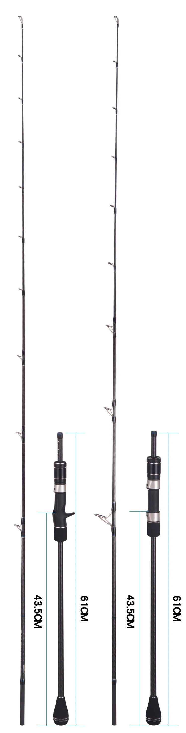 Lurekiller Game Type Slow Jigging Rod 6'6' 1.98m 18 Kg Spinning/casting