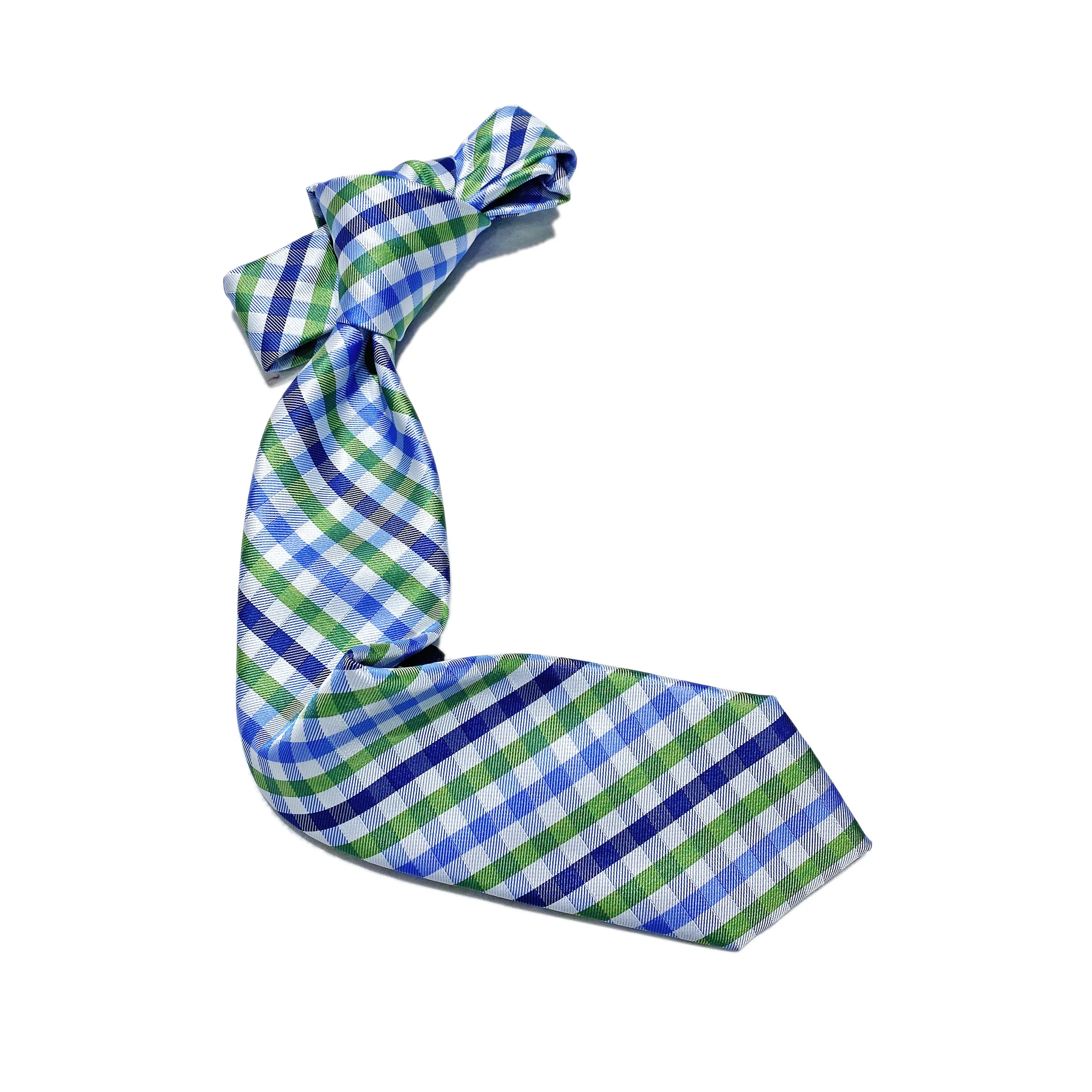 Manufacturer Custom Logo Made 100% Silk High Quality Silk Men Ties Wholesale Price Promotion Geometric Neckties