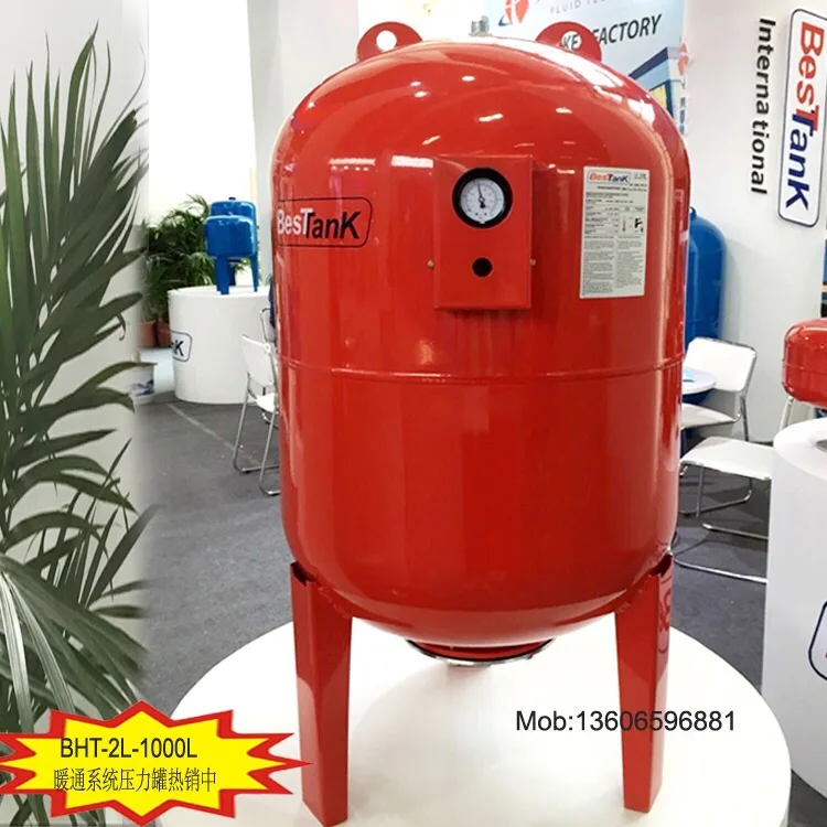 Factory Price Expansion Vessel Pressure tank Plastic Water Tanks for Sale