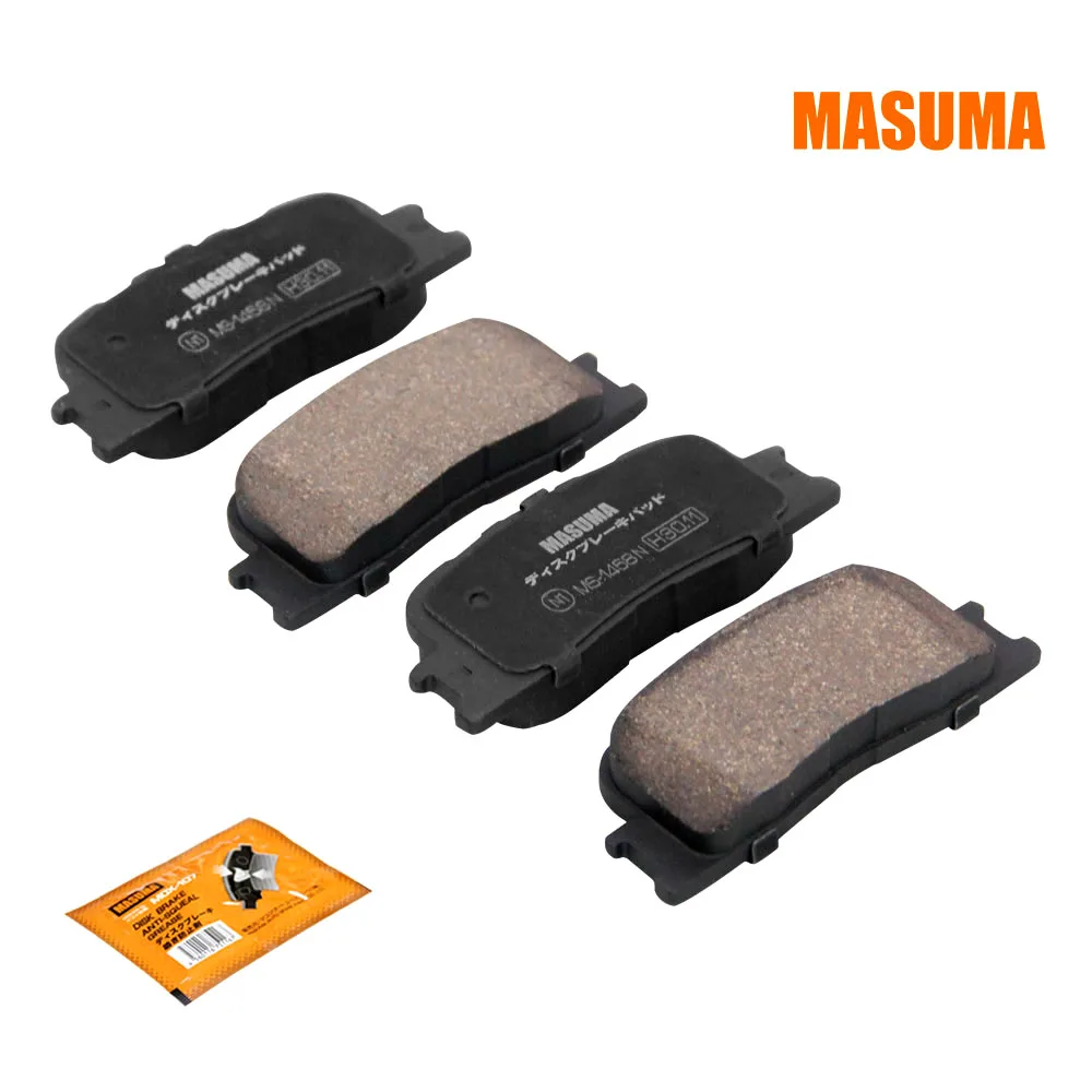 まにまに MS-1458N MASUMA ODM Auto No Noise Front Axle Brake Pad for