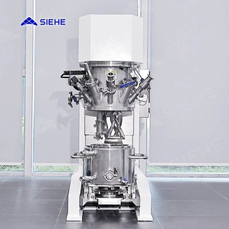 SIEHE Lab Metal Adhesive Planetary Mixer High Viscosity Mixer Vacuum Lab Double Planetary Mixer