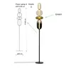 Lampadaire 4 têtes D