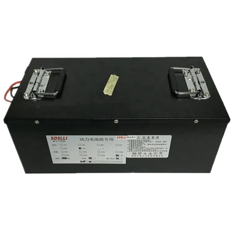 72v 20ah Lithium Ion Battery For E-bike Electric Scooter - Buy Ebike ...
