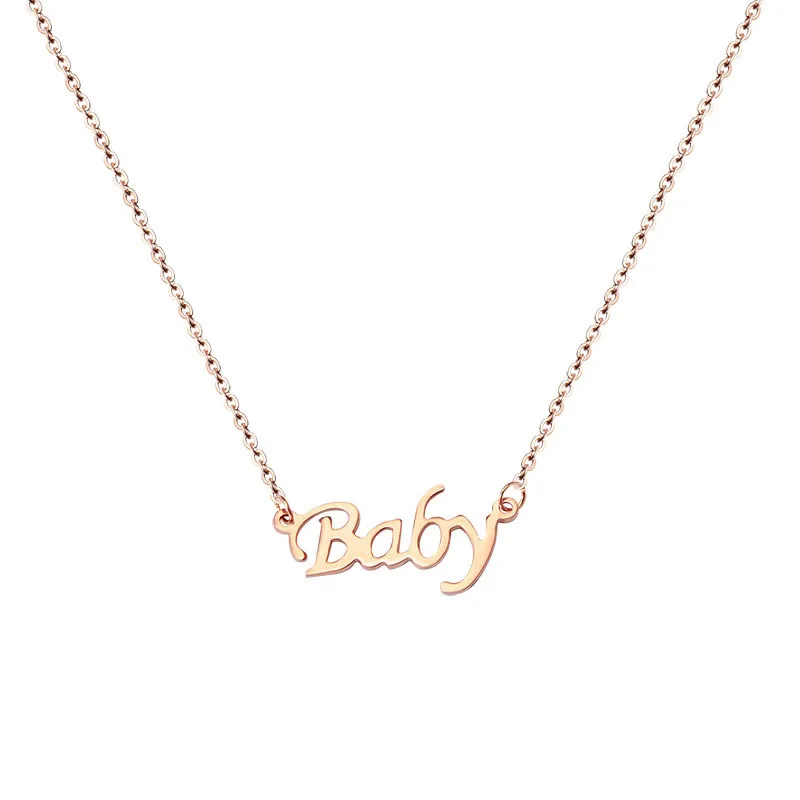 Collane personalizzate con nome multiplo per donna Acciaio inossidabile placcato oro 2 3 4 5 nomi Collana Regalo di gioielli natalizi per la famiglia  36