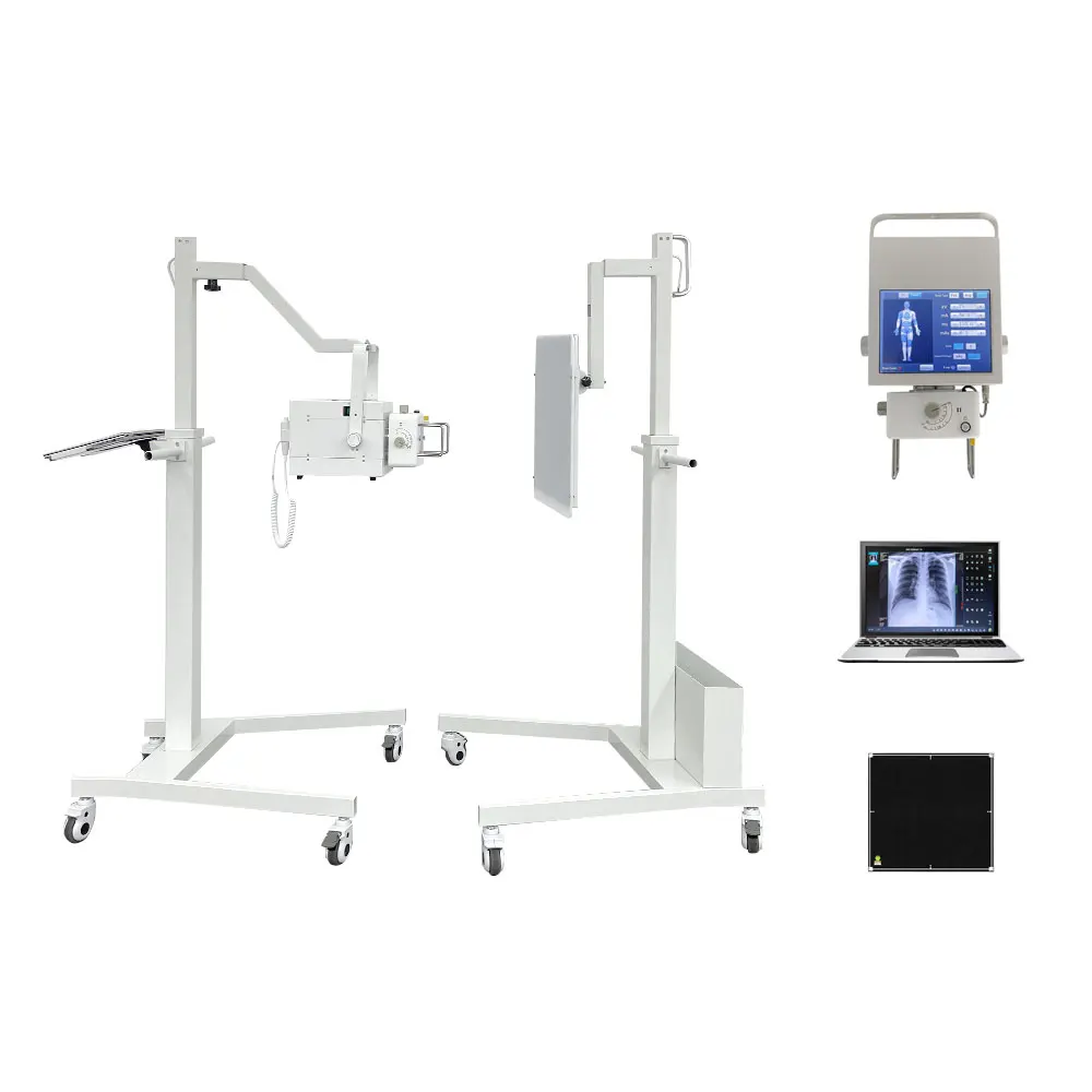 High Quality Portable X-Ray Machine 5kw  Xray Machine Imaging for Orthopedics, Chest, Lumbar Spine