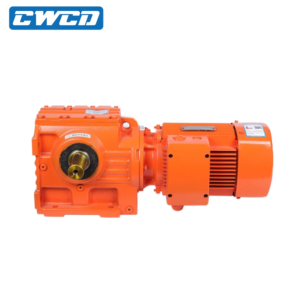 Factory Direct S37 SA37 SF37 SAF37 Helical Gear Motor Hollow Shaft Flange Industrial Gearbox