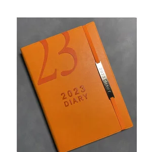 Factory Price Wholesale Pu Leather Notebooks 2026 A5 Custom Journal Soft Cover Planner With Elastic Agenda Diary