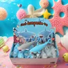 Gray shark "PP cotton" 20*8.5cm