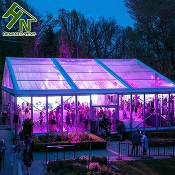 Big Transparent Outdoor Celebration Wedding Ceremony Party Tent Aluminum a Frame Tents Outdoor Event Tent for 300-500 People