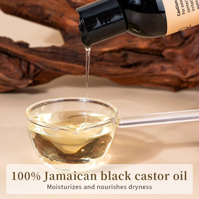 Jamaican Essential Oil Nourishing Moisturizer Sunburn Skin Care Dry Skin Remedy Anti Aging for Hair Growth Organic Castor Oil