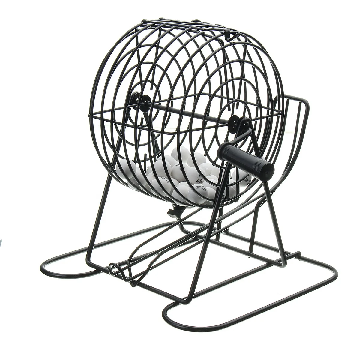 Традиционный лотерейный набор для семейных игр, клетка, мячи, карточки, счетчики, праздничная игра в бинго, счастливые мячи, игра