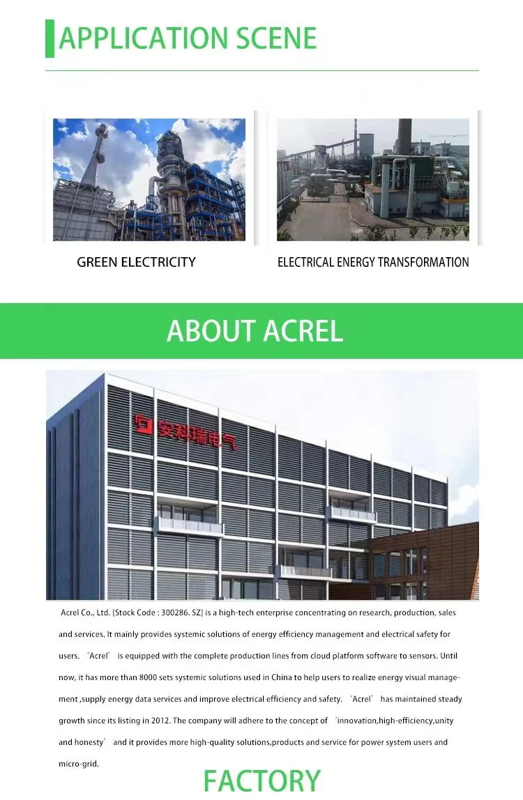 Acrel Adw300 Wireless 3-phase Smart Iot Based Energy Meter Rs485/wifi ...