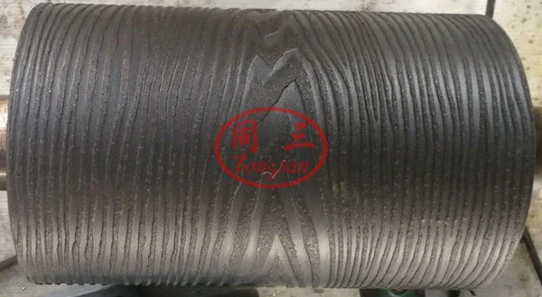 To Make Pattern on Board Surface WPC MDF Emboss Embossed Embossing Machine
