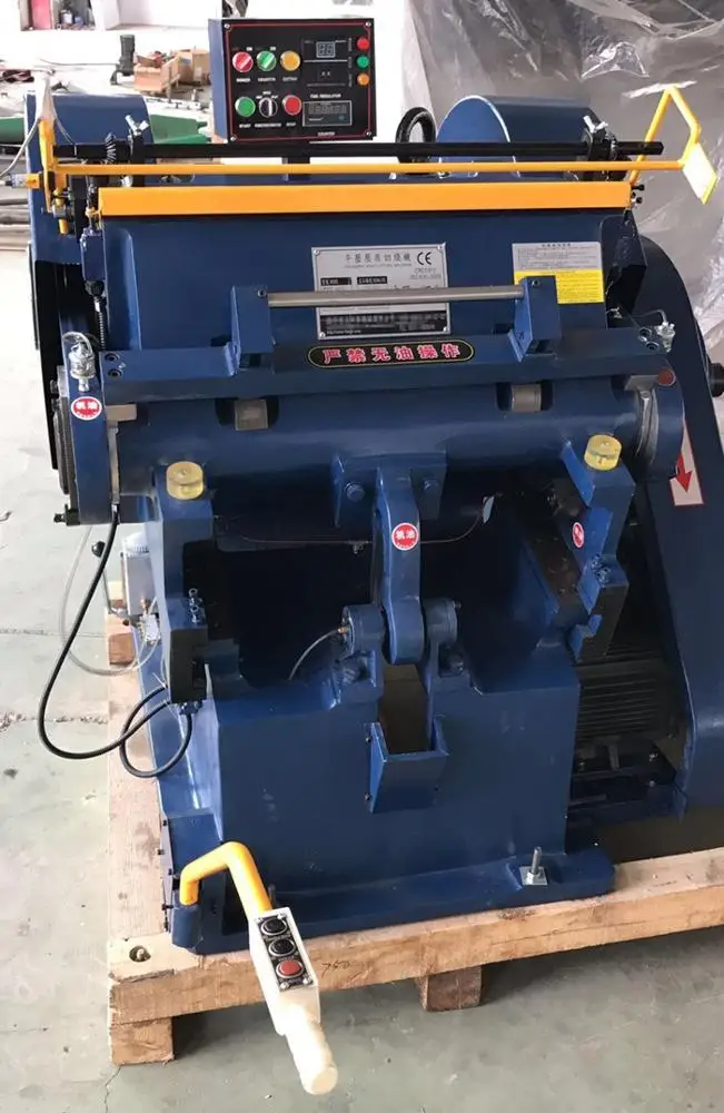 ML750 Min Clamshell Die Cutter Flatbed Manual Die Cutting Press Machine for Sale