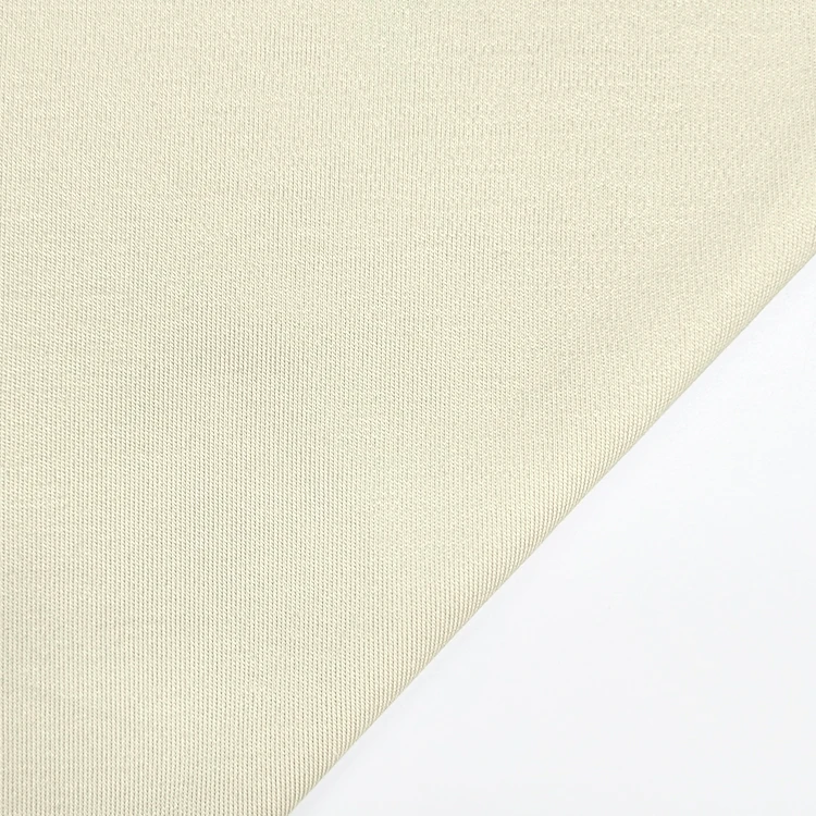 Factory Direct Sale Soft Solid Spandex Fabric Cotton Modal Material Double Knit Fabric