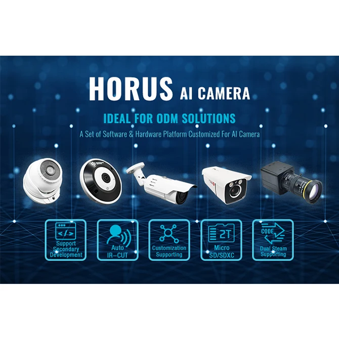 Ai Cctv Camera Cctv Camera Motherboard With Sony Imx335 Camera Bullet