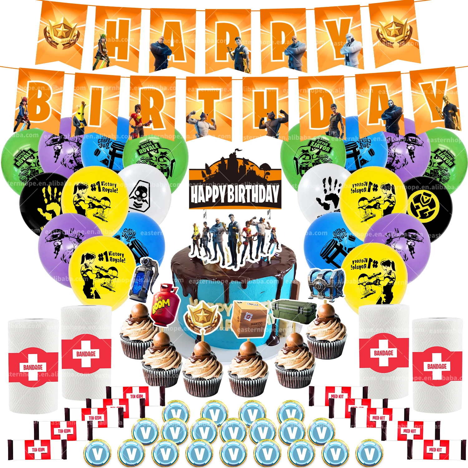 Decorations Pour Anniversaire D Enfants Accessoires Pour Fete Jeux Video Ballons Banderole Buy Video Game Party Fournitures Articles De Fete D Anniversaire D Enfants Party Supplies Enfants Product On Alibaba Com