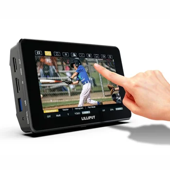 For LILLIPUT HT5S 5.5 Inch FHD 1920x1080 Touch Video Monitor for Photography Ultra High Brightness 2000nits HDR IPS 4K Desktop