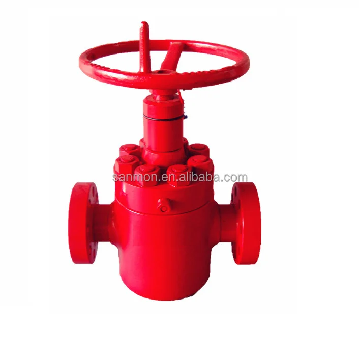 API 6A Oilfield Wellhead Valve Expanding Gate Valve