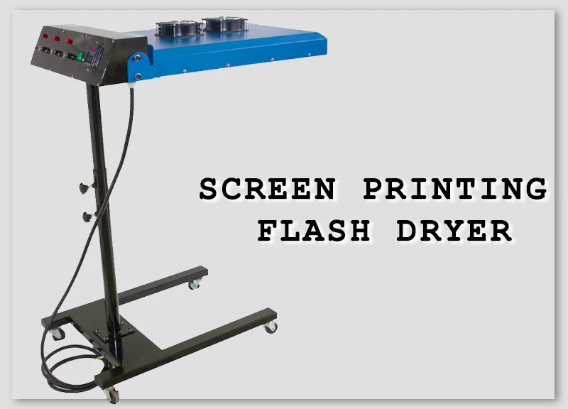 China Screen Printing Flash Dryer Flash Cure Units factory