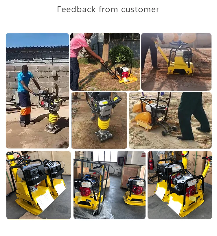 80kg Tamping Rammer Small Compactor Machine Support Customization High Quality Impact Rammer details