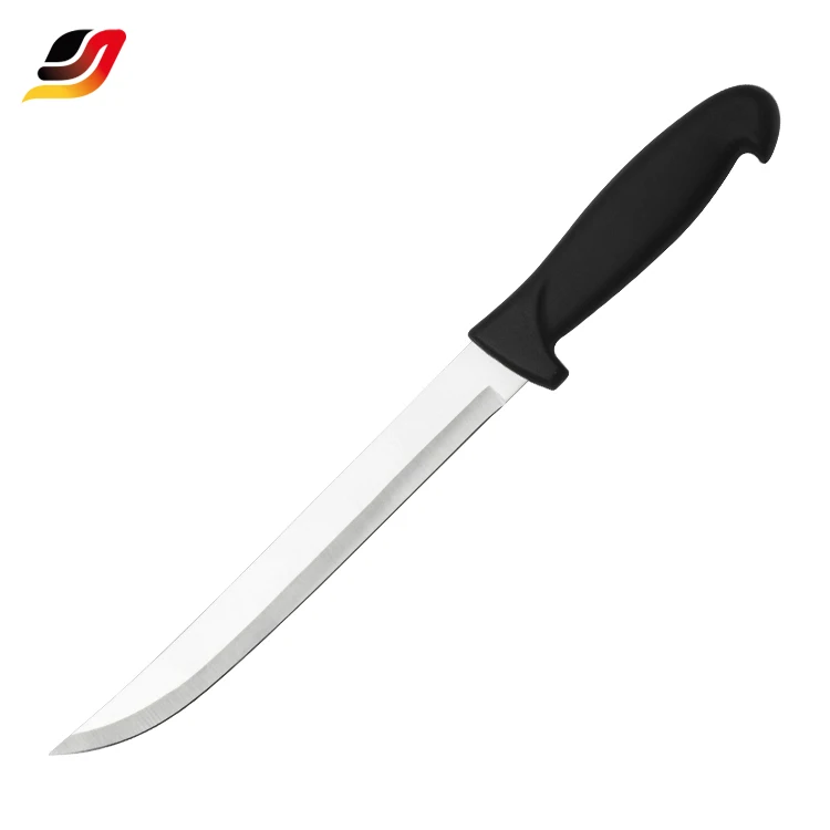 14 Pcs Stainless Steel Block Knife Set With PP Handle  Wooden Block Knife Set Kitchen Knife Set