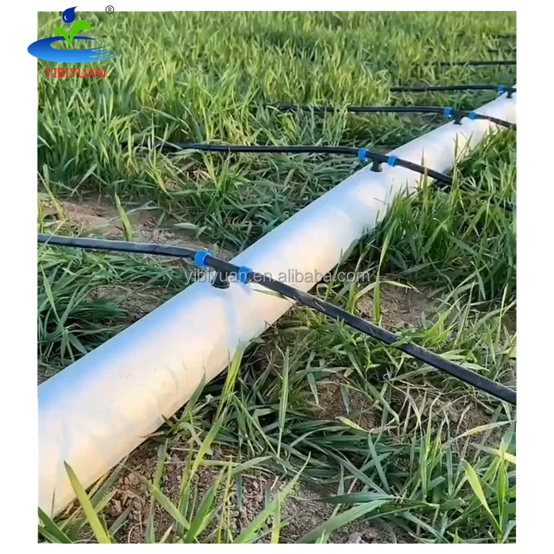 2 3 4 Inch Rubber Canvas Perforated Drip Irrigation Lay Flat Hose Water-Saving Agriculture Water Hose