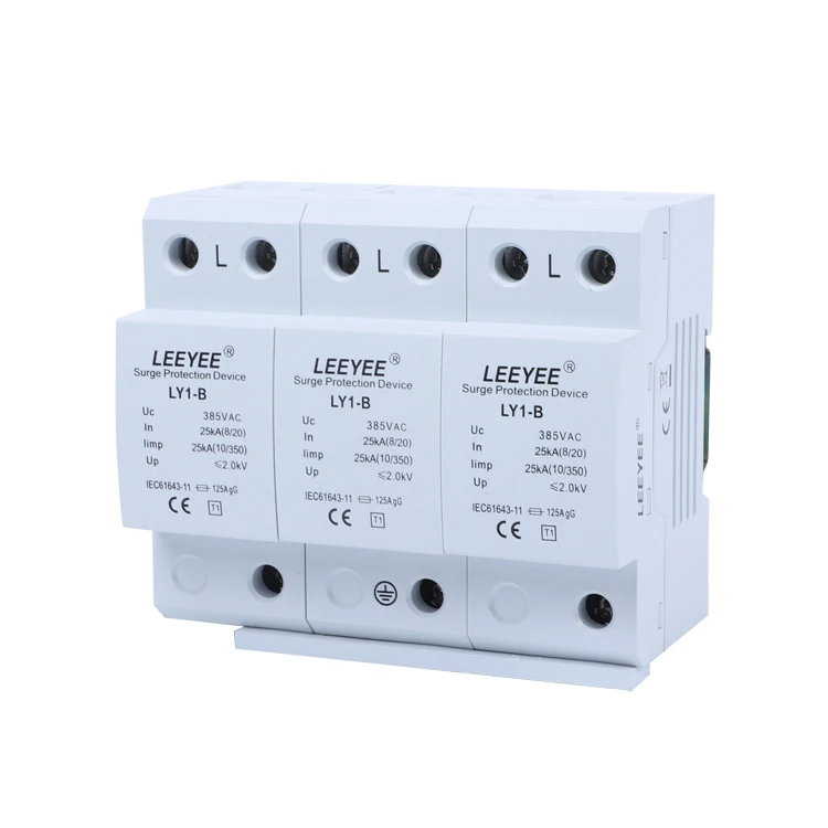 Progressive Industrie 50Aポータブル　サージプロテクター CE/ROHS/ISO 9001電圧サージプロテクター雷サージ保護T125ka3極ACSPD