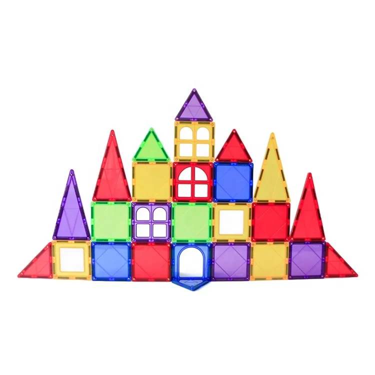 Заводская цена, развивающая игрушка, 32 шт., сильная Магнитная Строительная плитка из АБС для детей