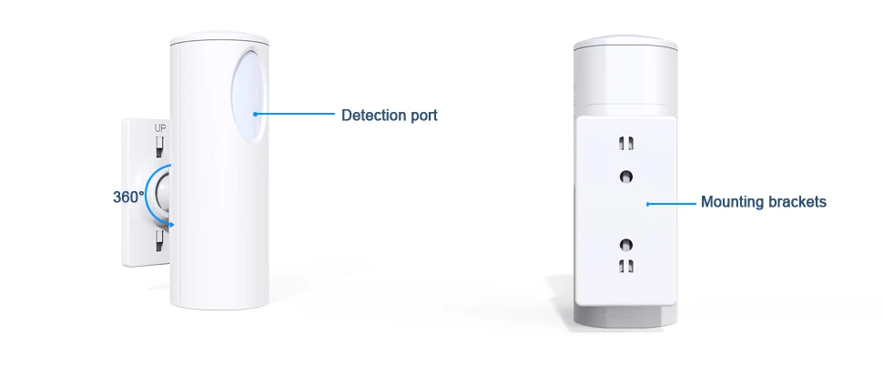 Factory Hot Selling Multifunctional 4 Zone Waterproof Doorbell with Infrared Detector Doorbell Set