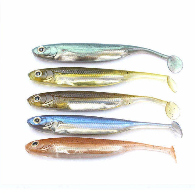 JIEMI OEM New Style 11.2g 12.4cm Bass Fishing Lures Swimbait Soft Plastic Fishing Lures Fishing Soft Lures For Sale