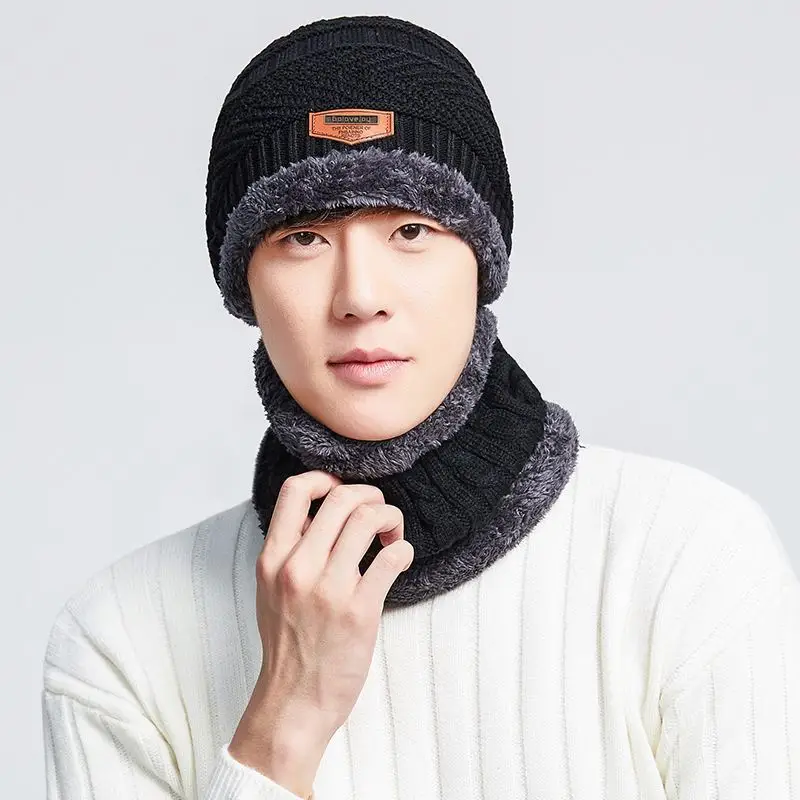 windproof wool hat