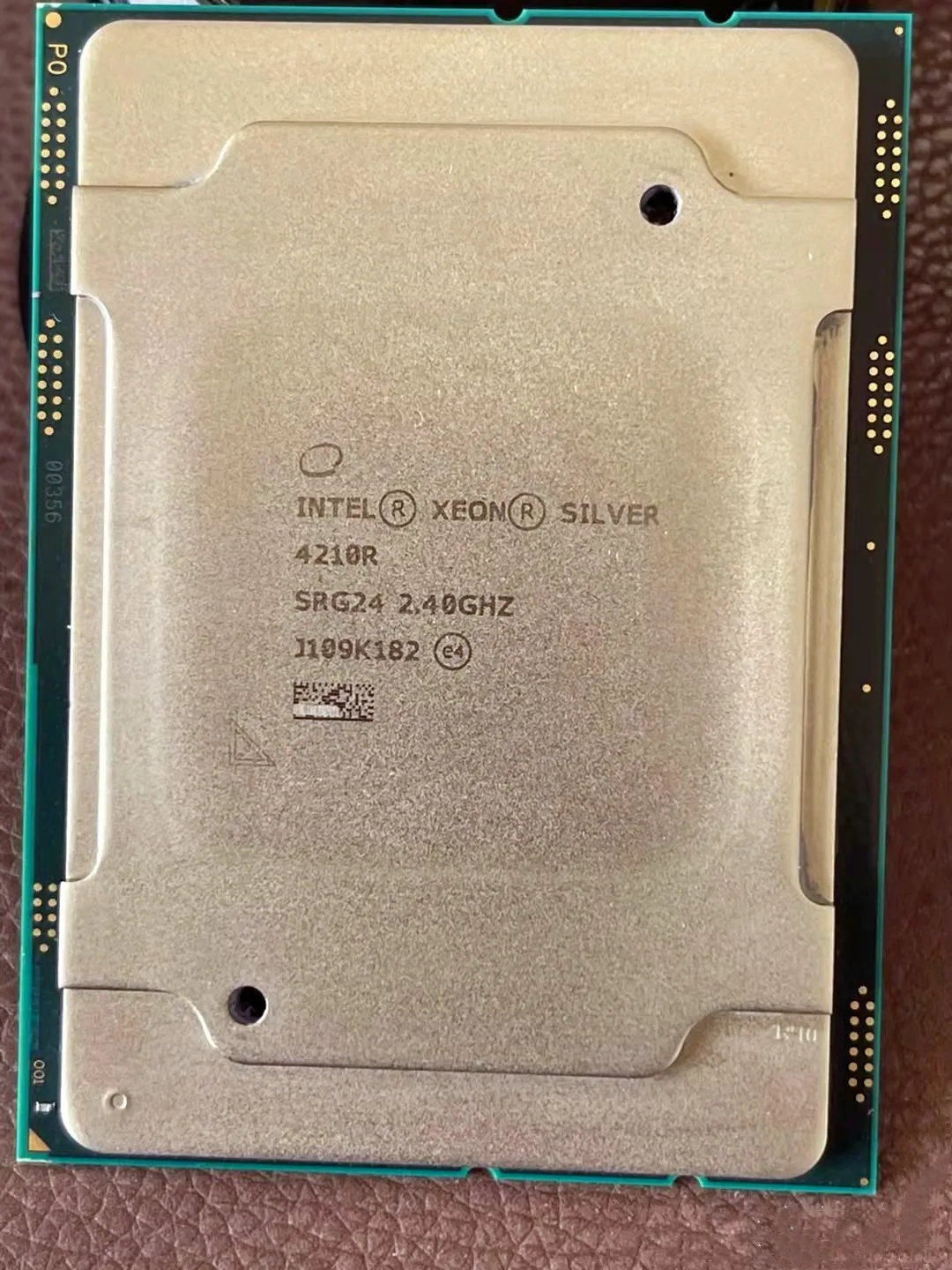 Xeon silver. Intel Xeon Silver 4210.