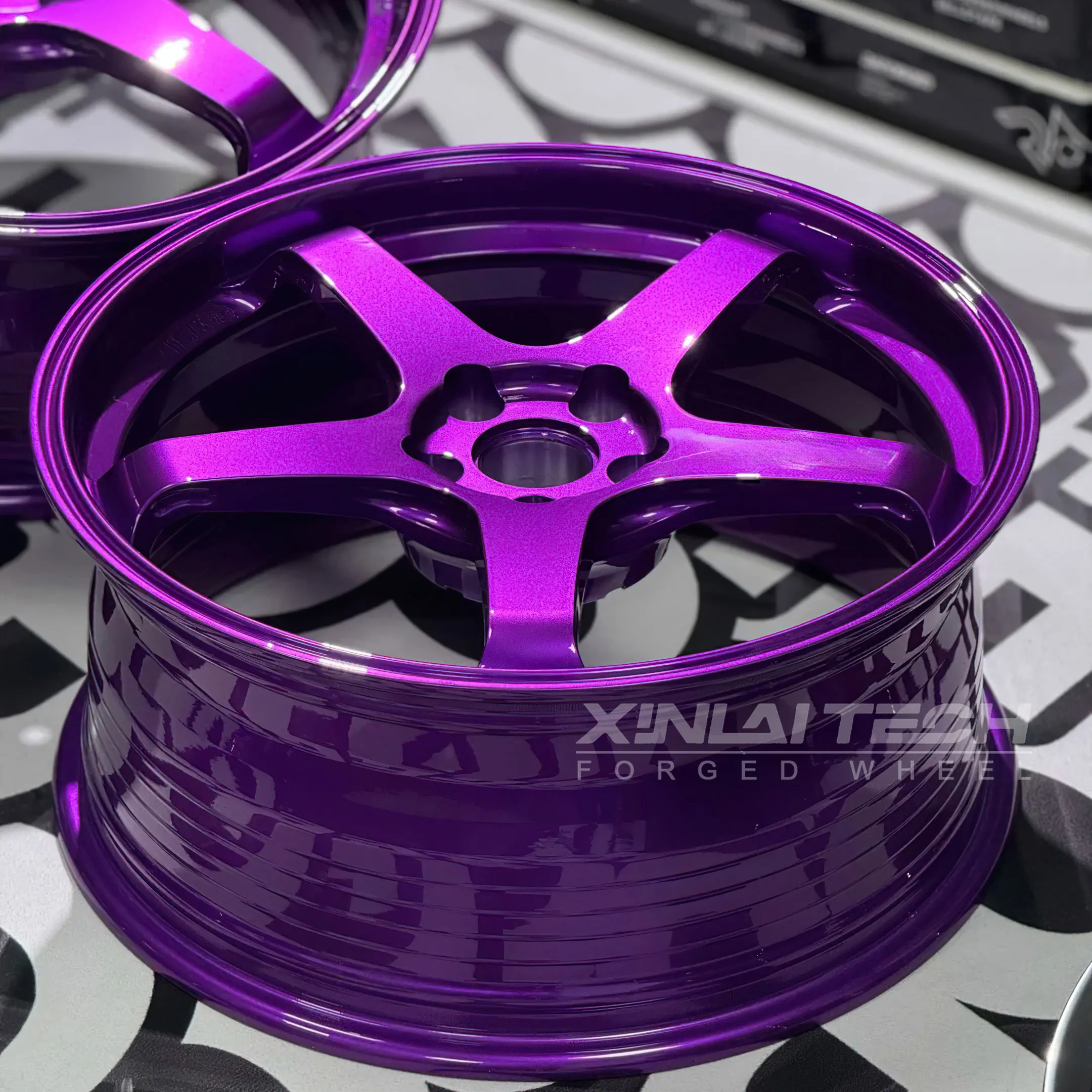 XL 1-piece Monoblock Deep Concave Forged Wheel Custom Wheels 5x120 5x112 5x114.3 4x100 Jdm Racing Car Wheel for Honda Civic - Image 6