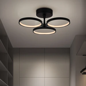 Contemporary Minimalist Living Room Bedroom Kitchen Indoor Light Decoration Round Modern LED Ceiling Lamp Fixtures
