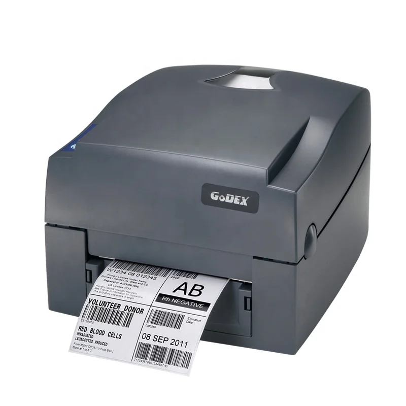 Low Cost  High Performance Godex G500U 4inch Desktop Thermal Barcode Printer USB Label Printer Barcode Printing Machine