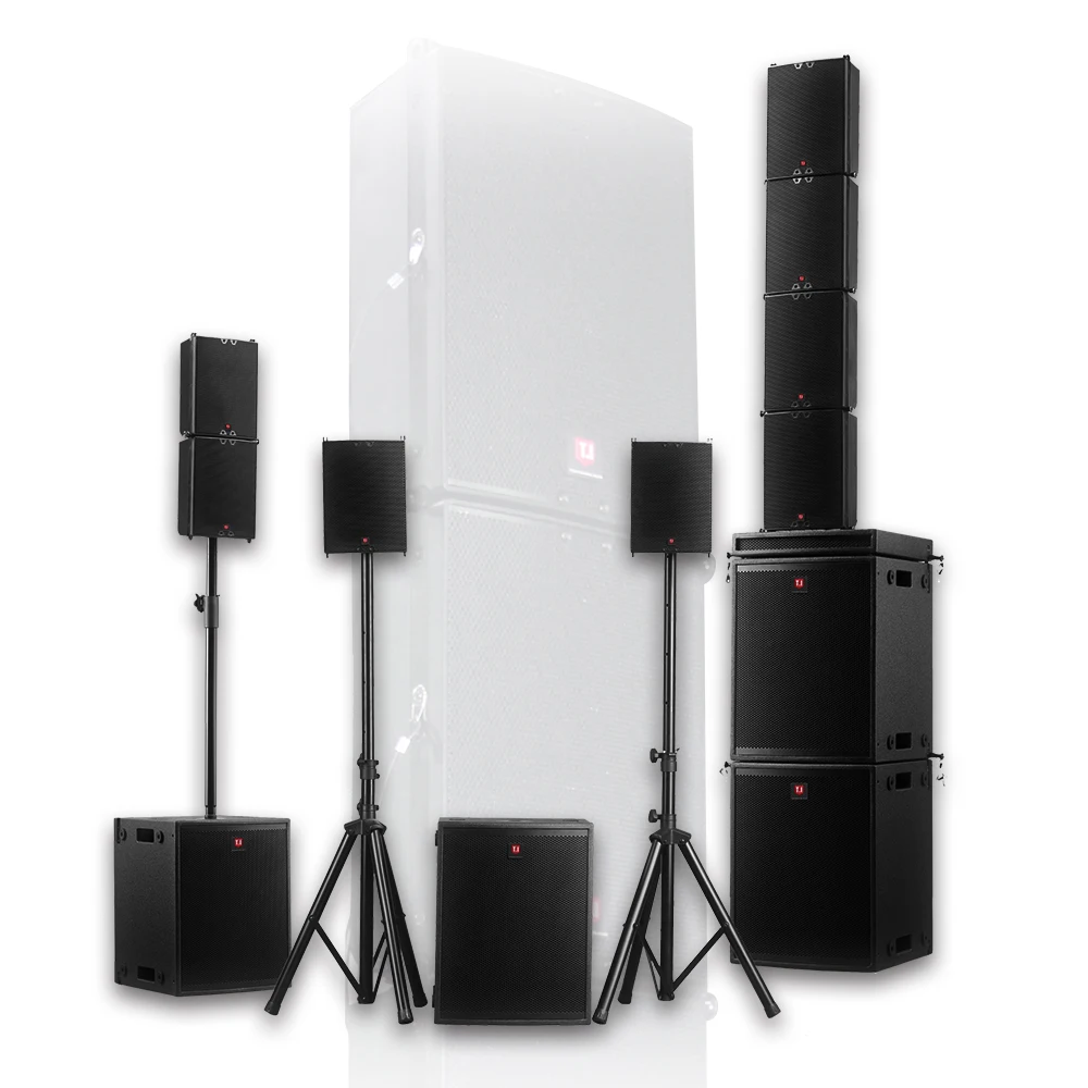 Ultra-compact Line Array System - Mini Active Speakers