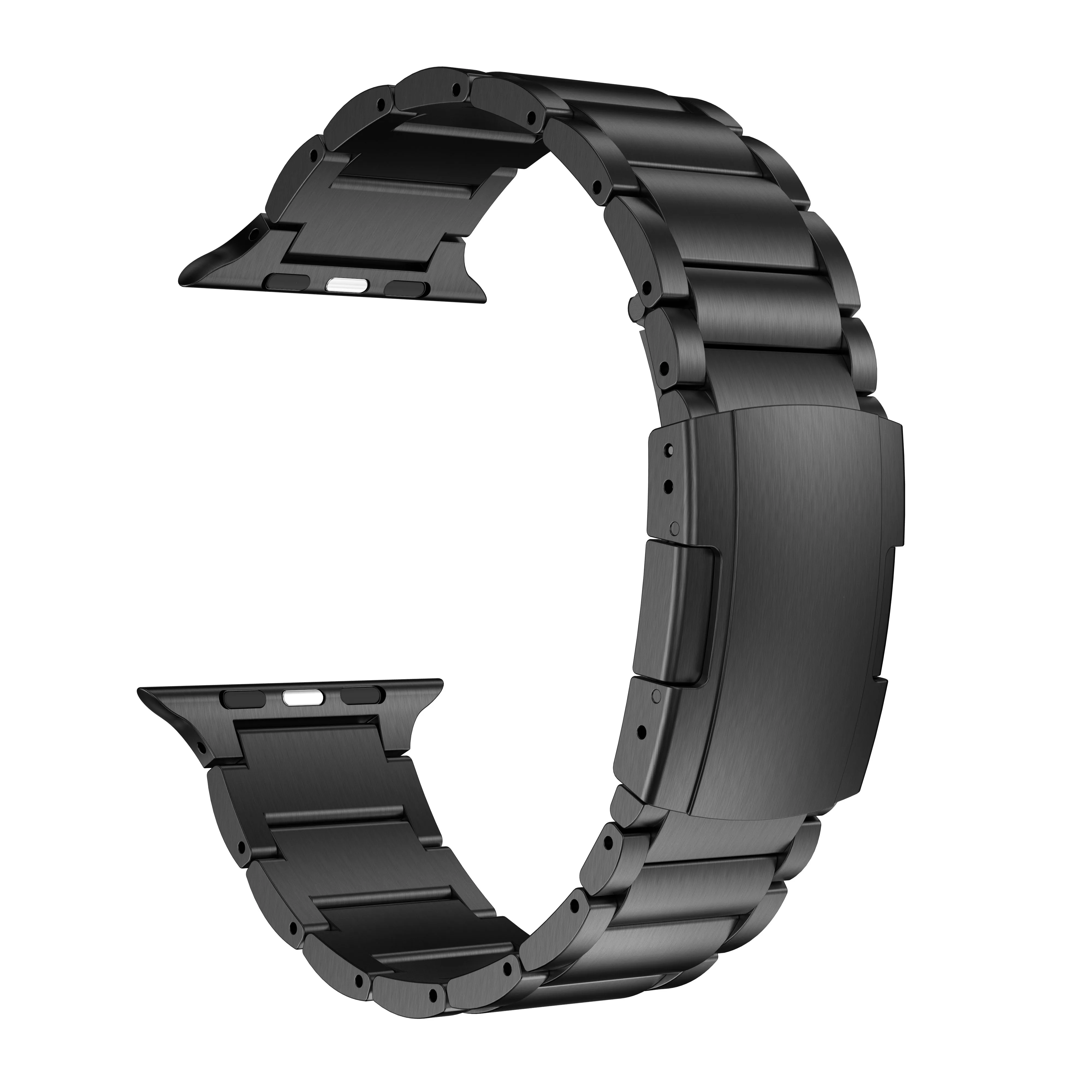 Titanium Metal Watch Strap For Apple 