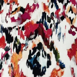 Заводская изготовленная на заказ новая дизайнерская вискозная ткань из вискозы с цифровой печатью для платья