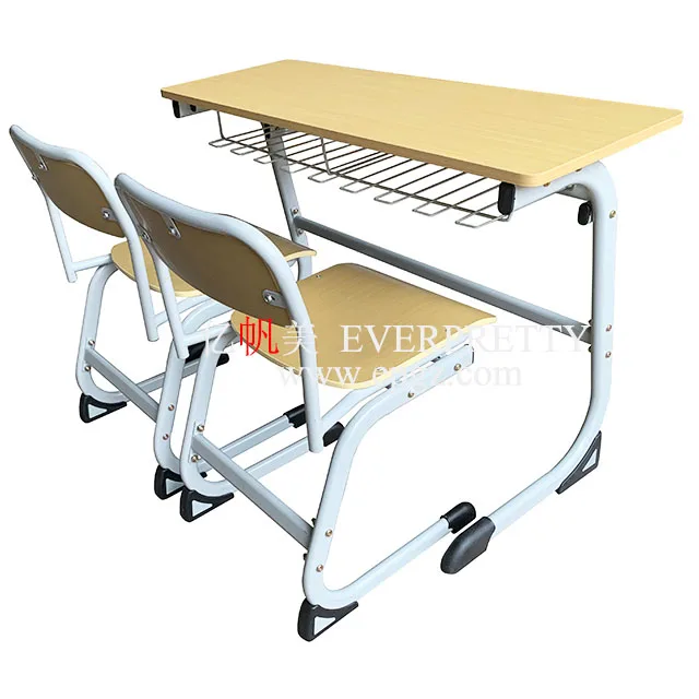 Philippines Adult Study Table Chair Standard Classroom Desk and Chair