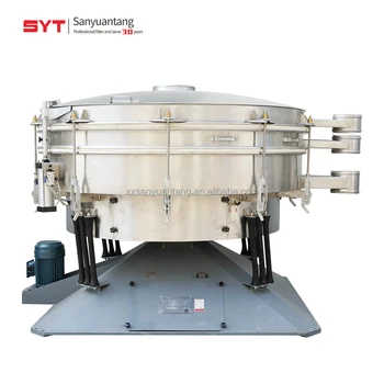 Industrial Vibration Sieve Plastic Particles Sifter Round Tumbler Vibrating Screen Machine