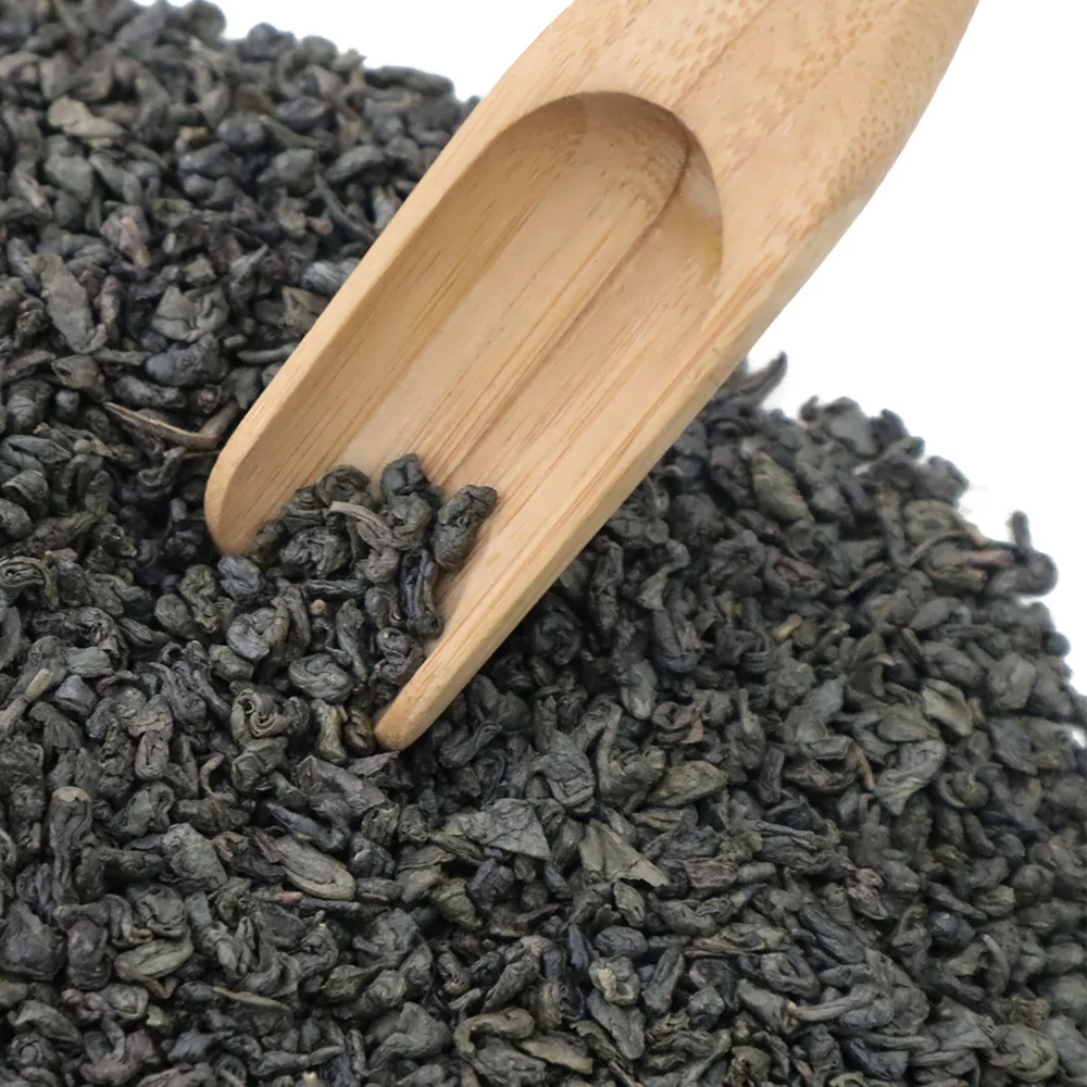 Частная марка бесплатный образец зеленого чая gunpowder 3505B Недорогой Китайский чистый зеленый чай