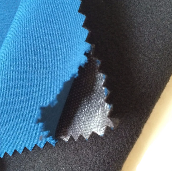 Functional Spandex 3 Layers TPU Breathable Membrane Softshell Fabric with Bonding Fleece Ski Jacket